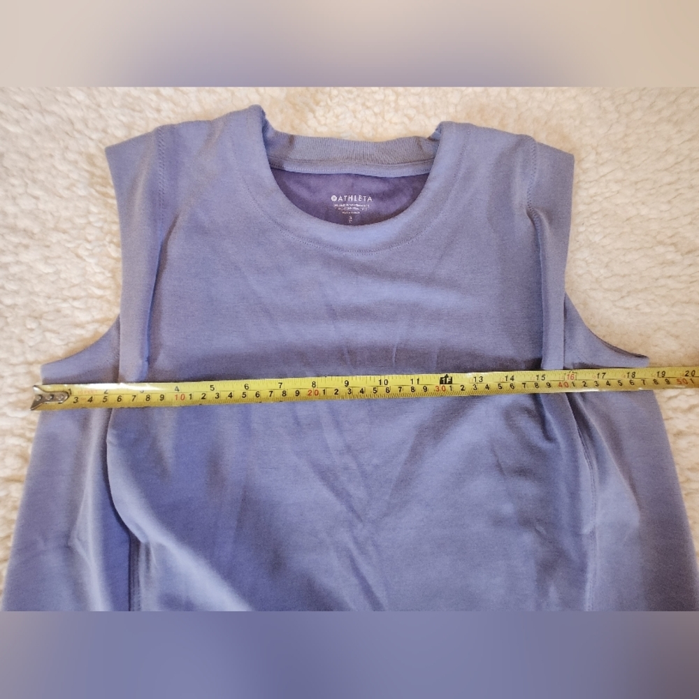 NWOT ATHLETA SEASOFT TANK SWEATSHIRT - Picture 9 of 9